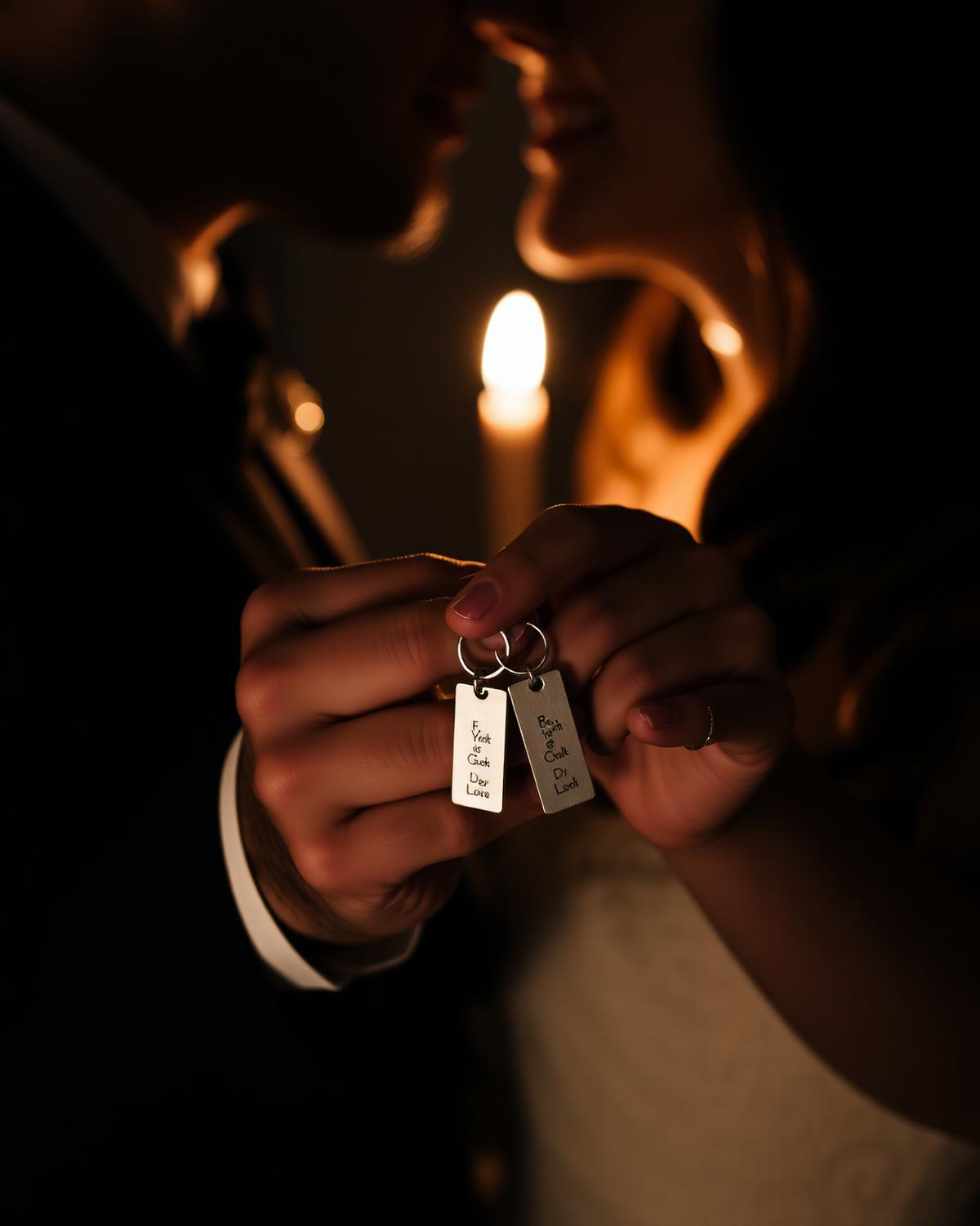 Twin Keepsake Keychains